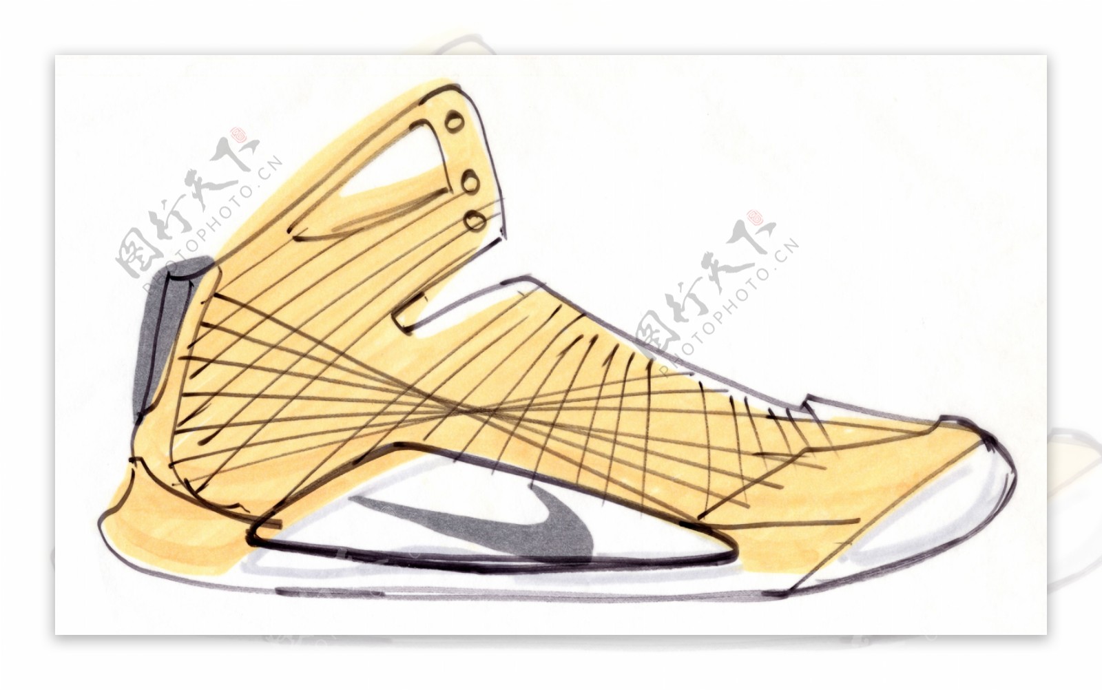 NIKE篮球鞋设计稿图片