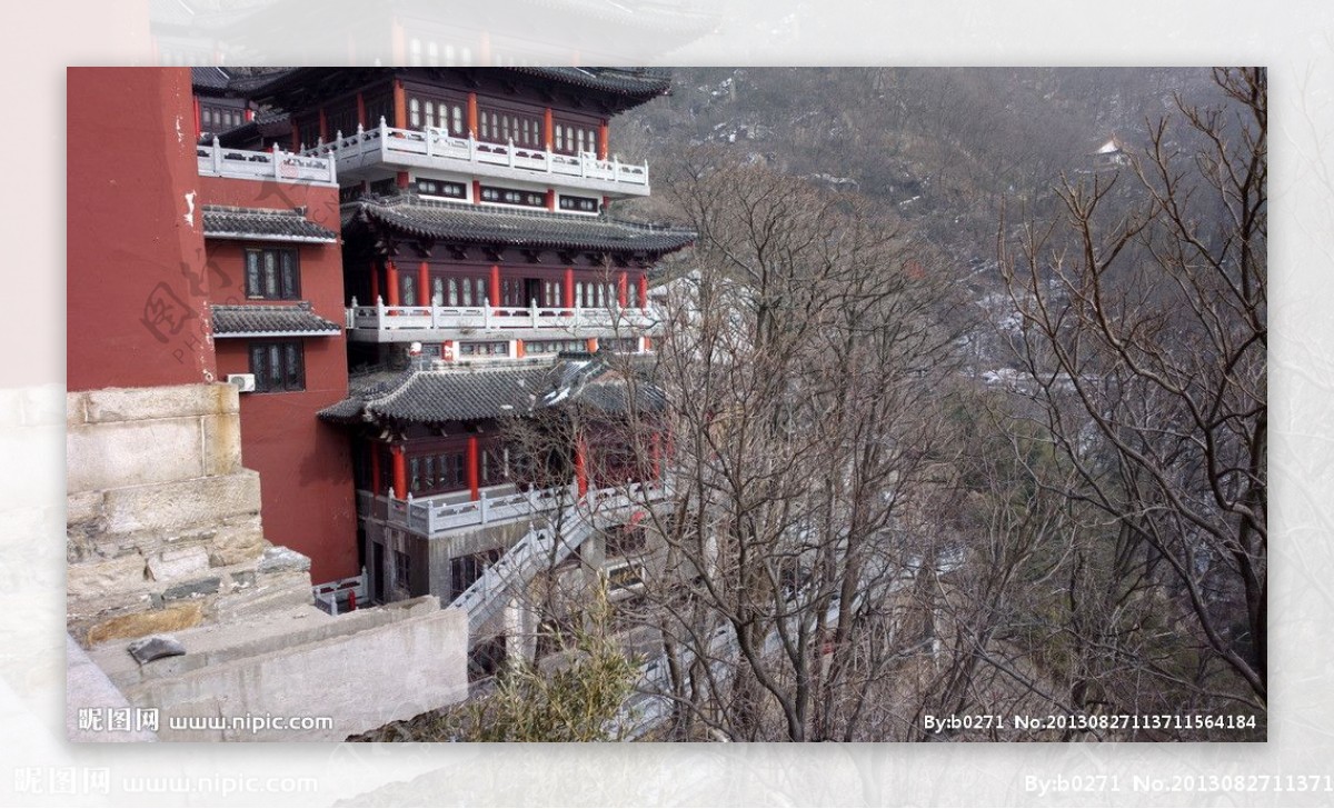 连云港花果山山寺图片