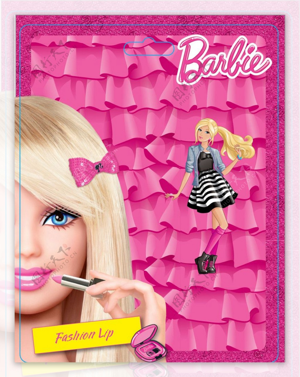 芭比Barbie纸卡图片