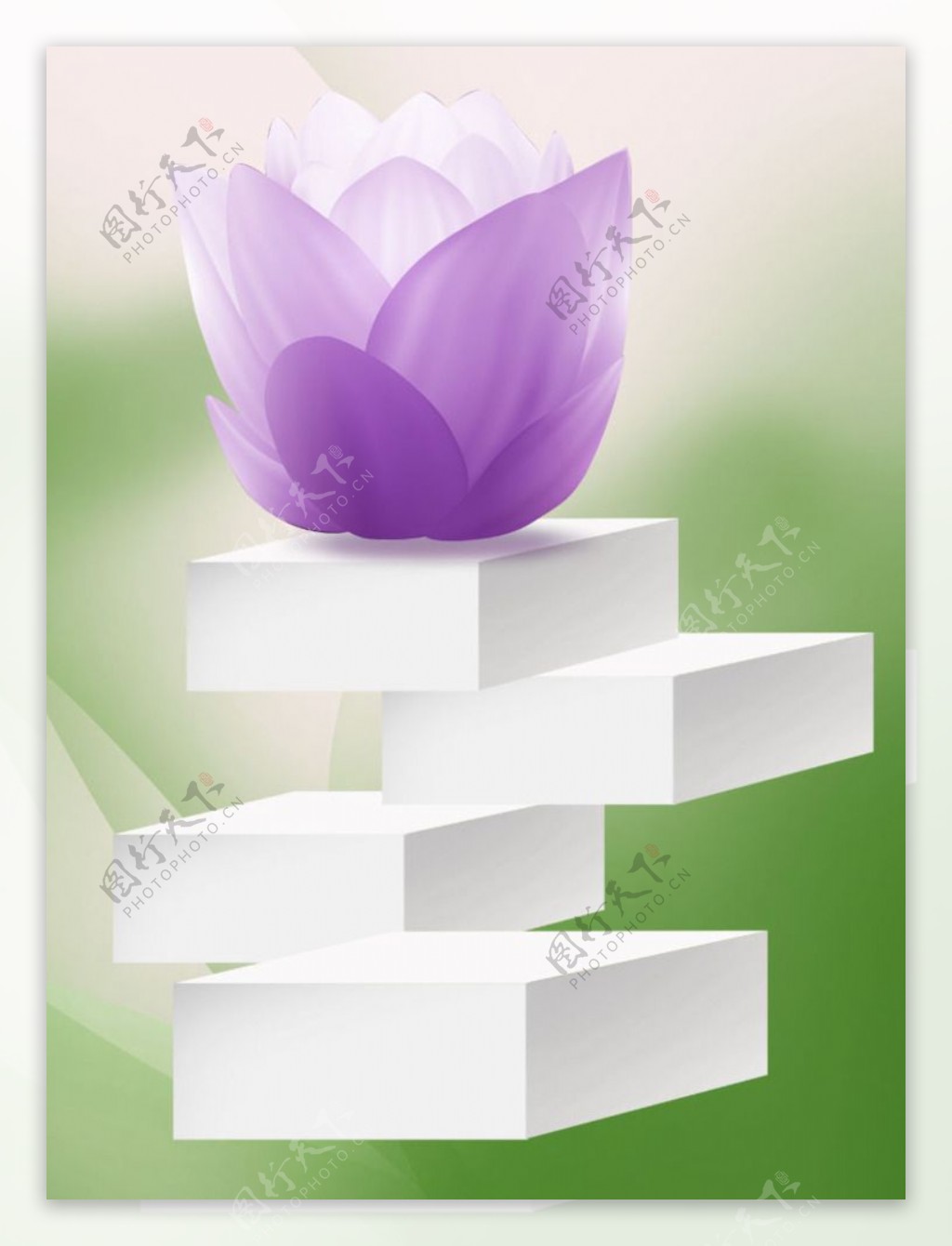 紫花素材图片