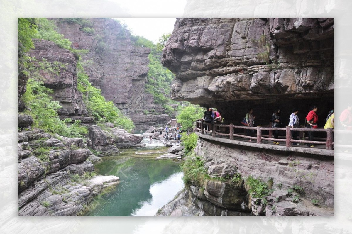 云台山红石峡图片