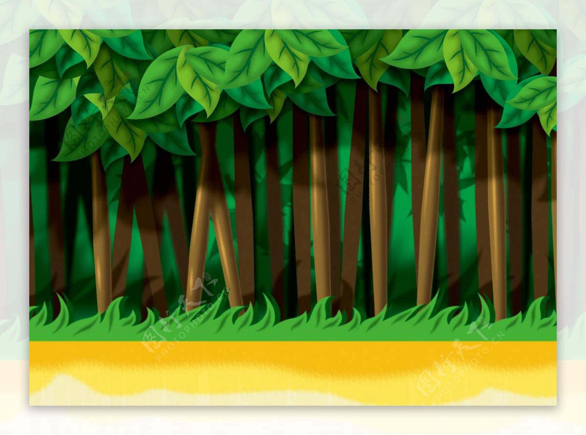 树林背景图片
