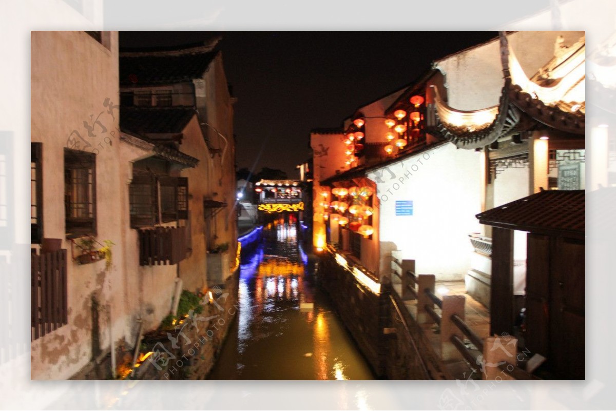 苏州七里山塘古街图片