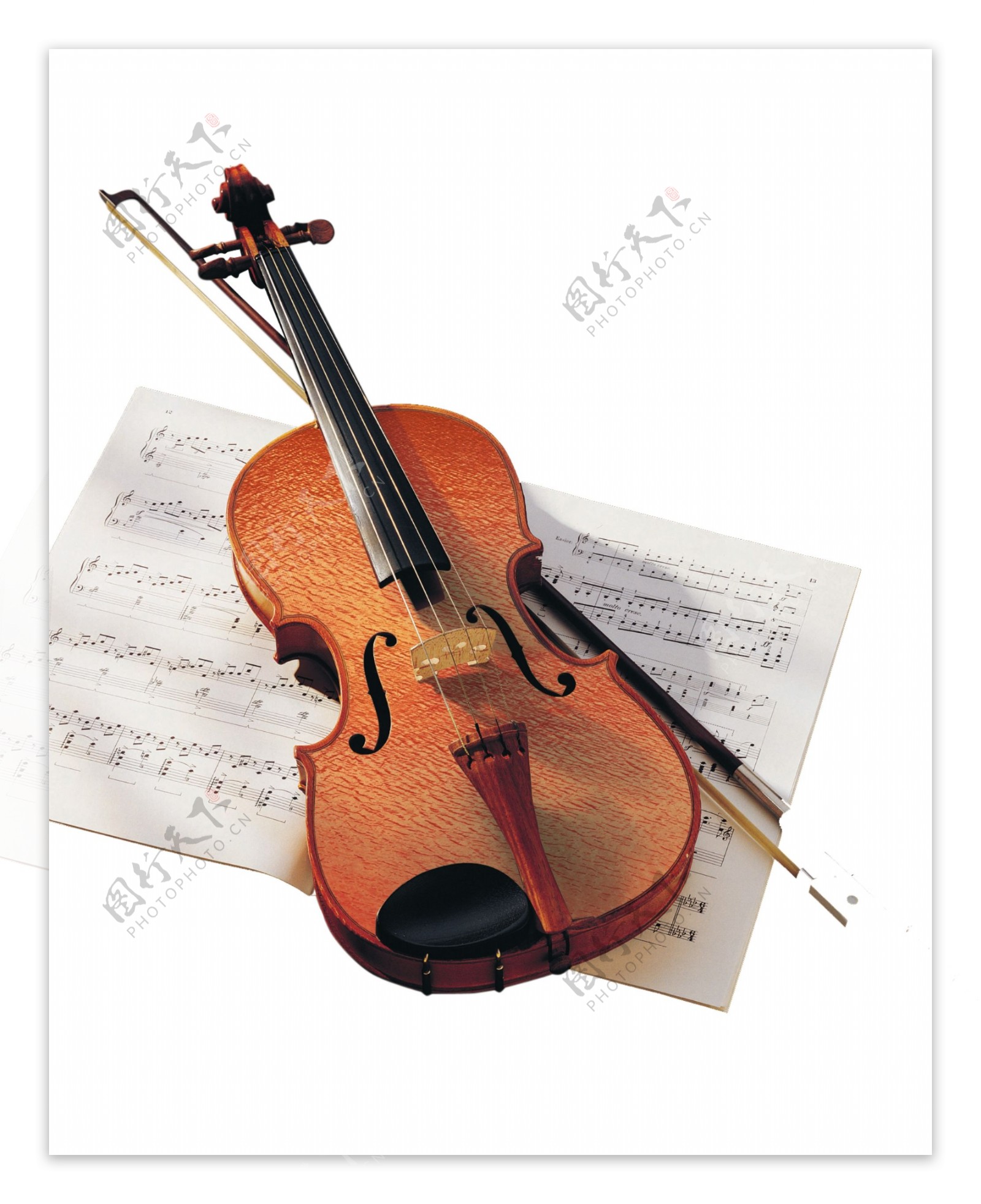 小提琴琴谱图片