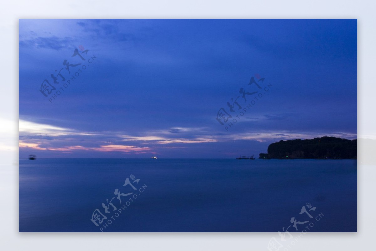 涠洲岛之夜图片