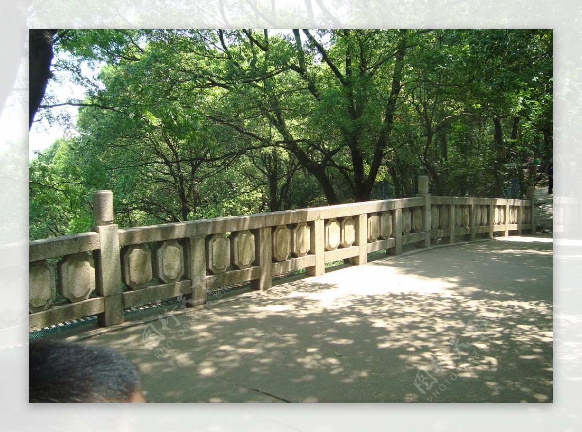 公园石桥图片