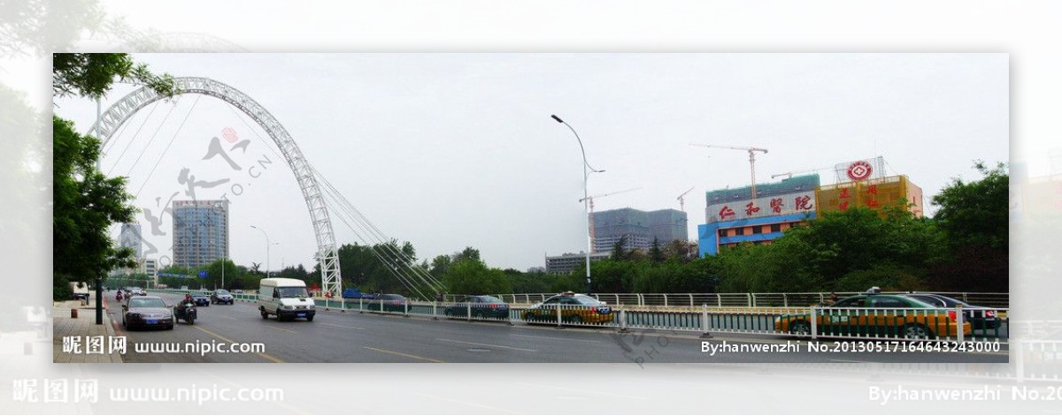 潍坊市东风街景观图图片