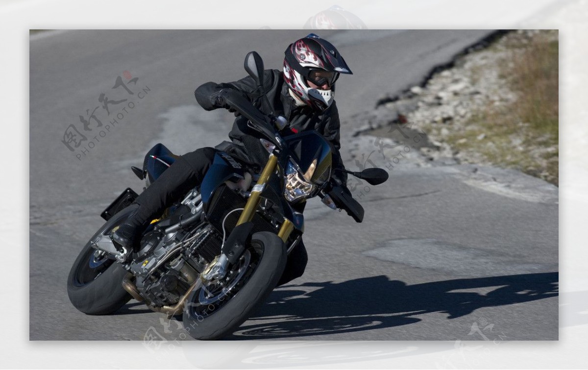 摩托车手摩托车骑士图片