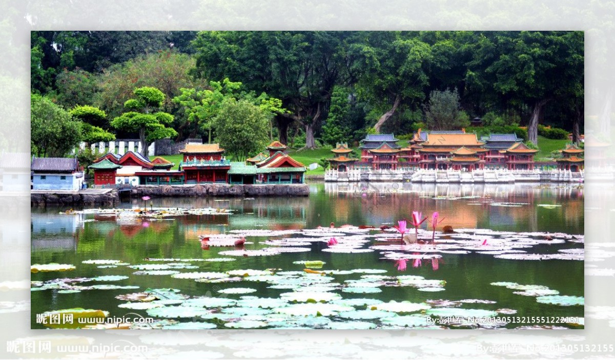 古建筑古镇风景图片