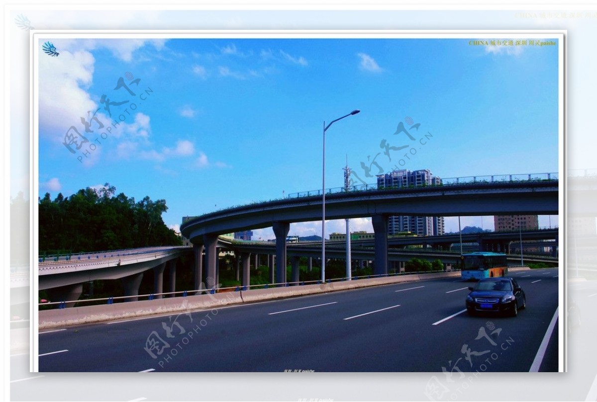 中国桥梁交通立交图片