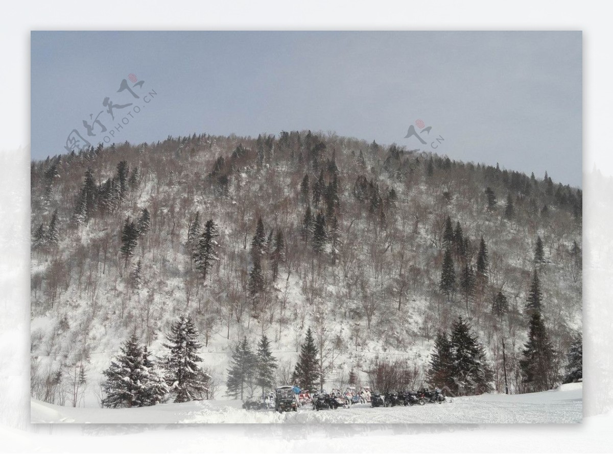 中国雪乡风景图片