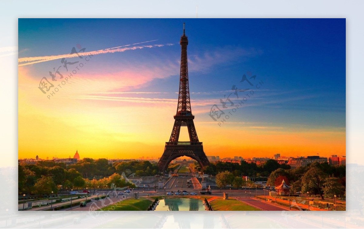 埃菲尔铁塔巴黎城市图片