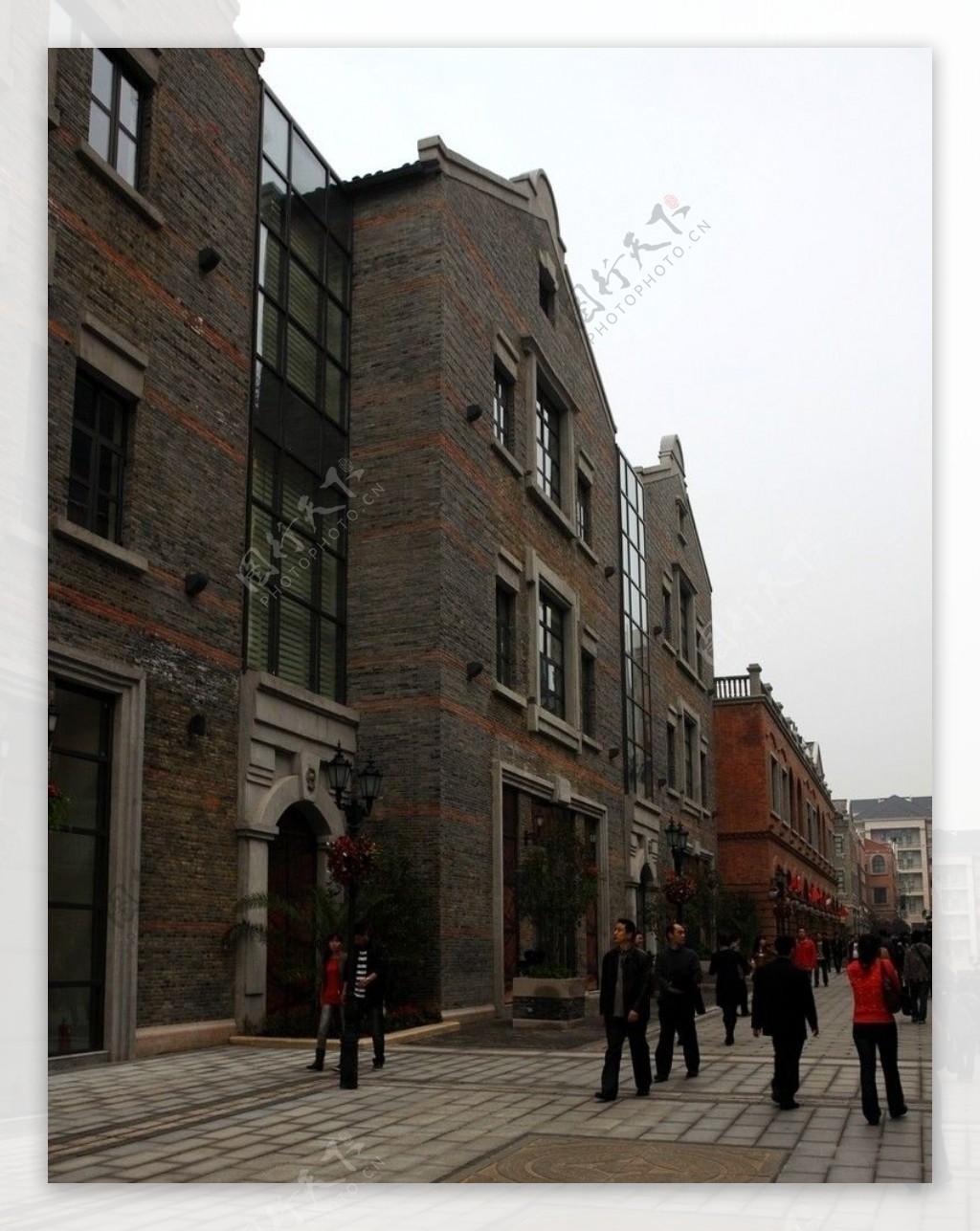 汉街建筑图片