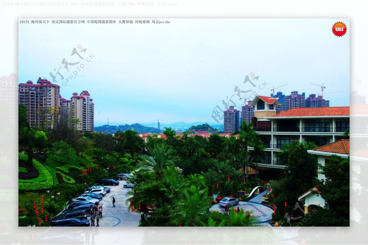 中国4A景区梅州客天图片