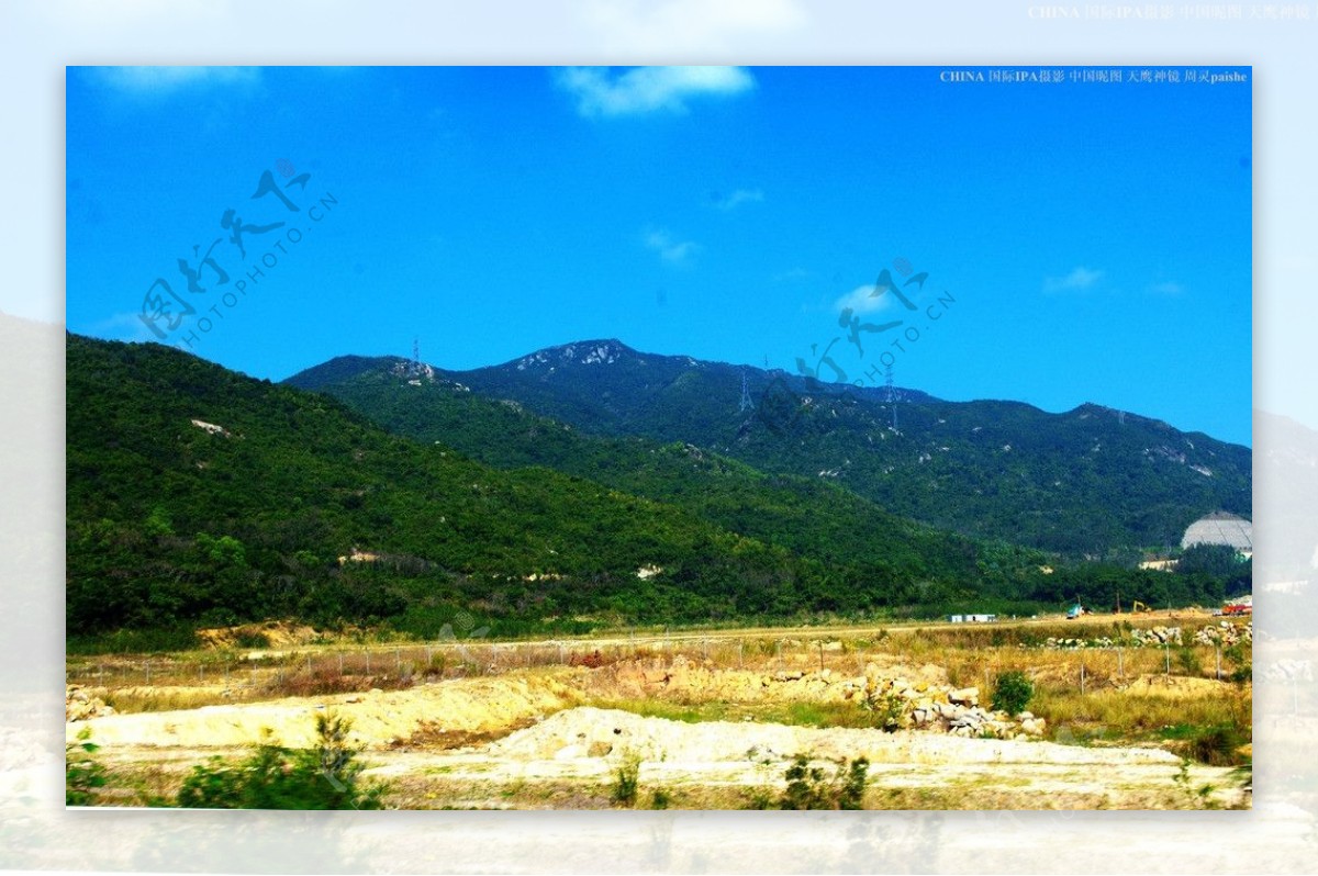 龙岗南澳一路风景山水图片