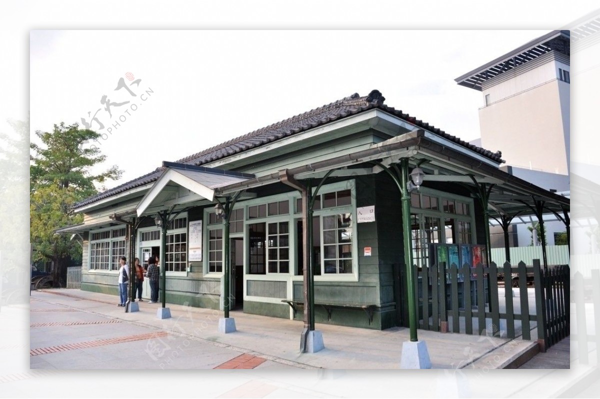 日式建筑台湾北门车站图片