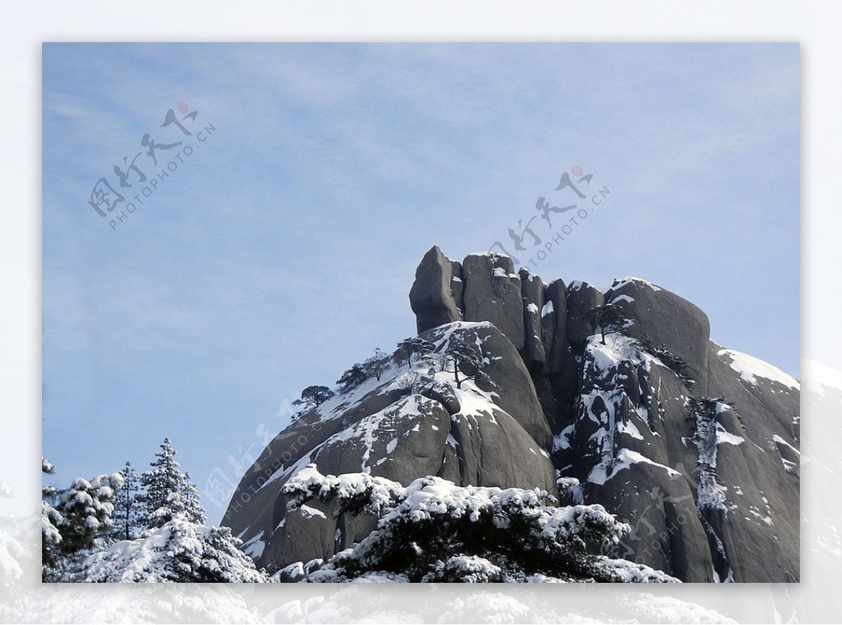 雪峰图片