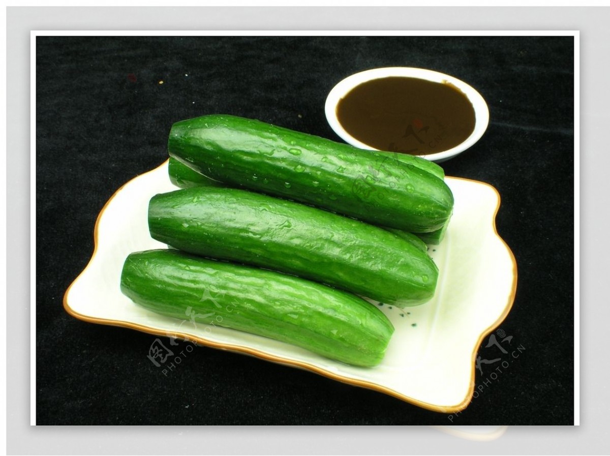 蔬菜蘸酱,蘸酱菜图片大全,小葱蘸酱_大山谷图库