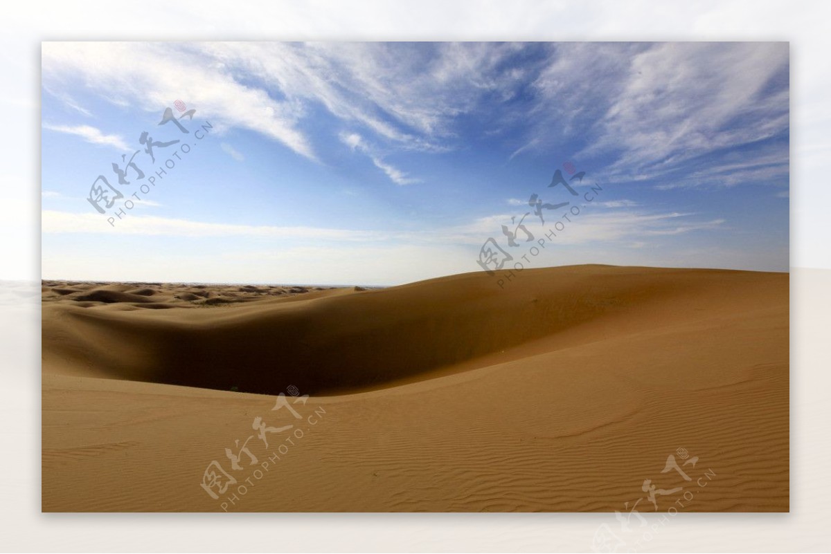 下午时光的沙漠图片