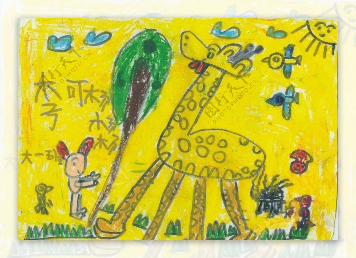烦恼的长颈鹿|插画|儿童插画|lz19870512 - 原创作品 - 站酷 (ZCOOL)