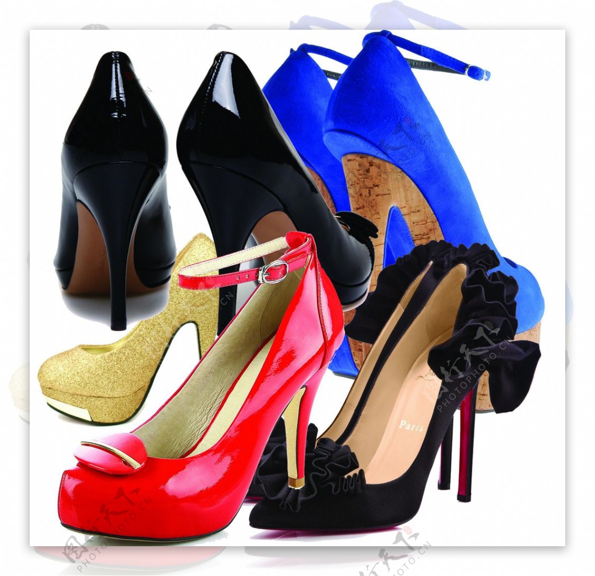 彩色背景一组女鞋|摄影|产品摄影|Fashion拍客 - 原创作品 - 站酷 (ZCOOL)