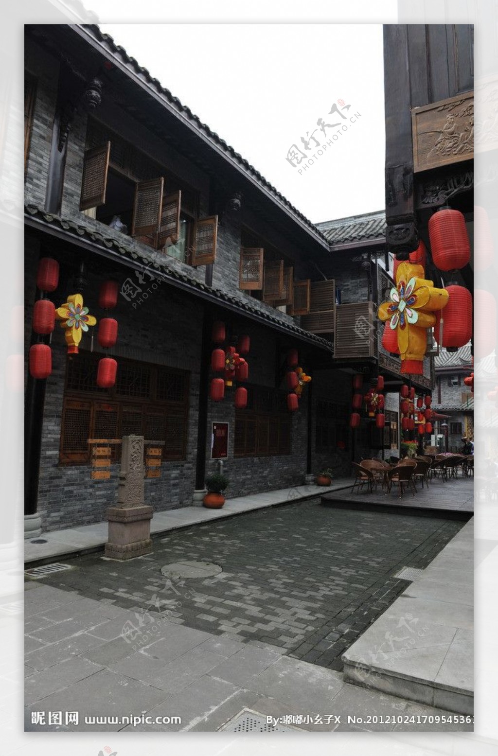 平乐古镇商业街图片