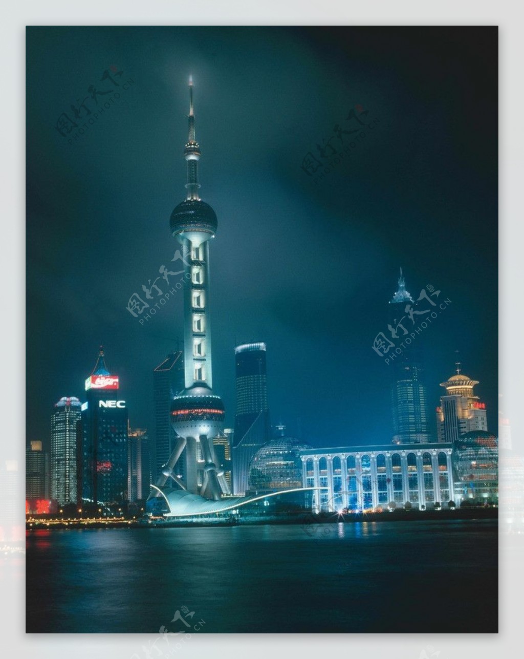 上海明珠电视塔夜图片