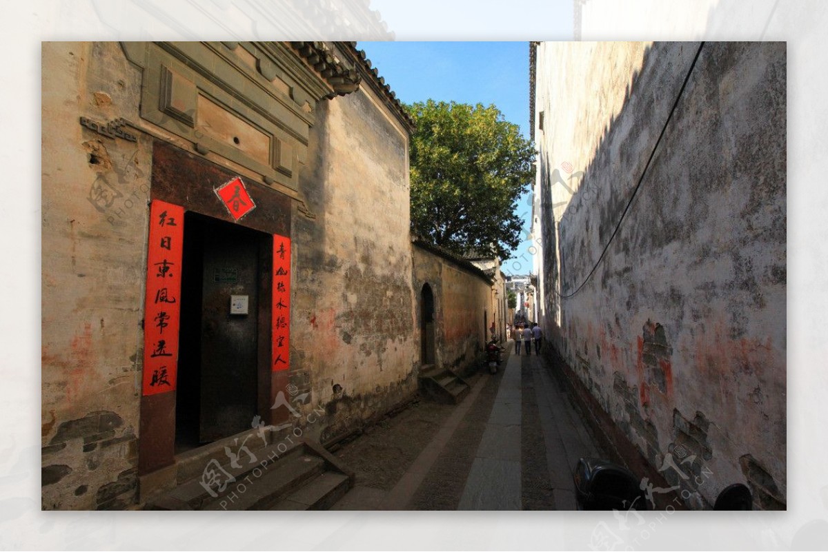 徽州古城斗山街图片