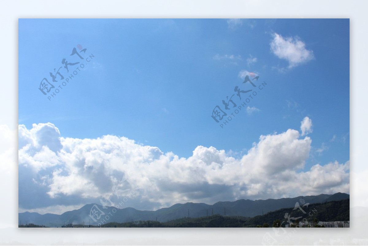 深圳天空云朵图片