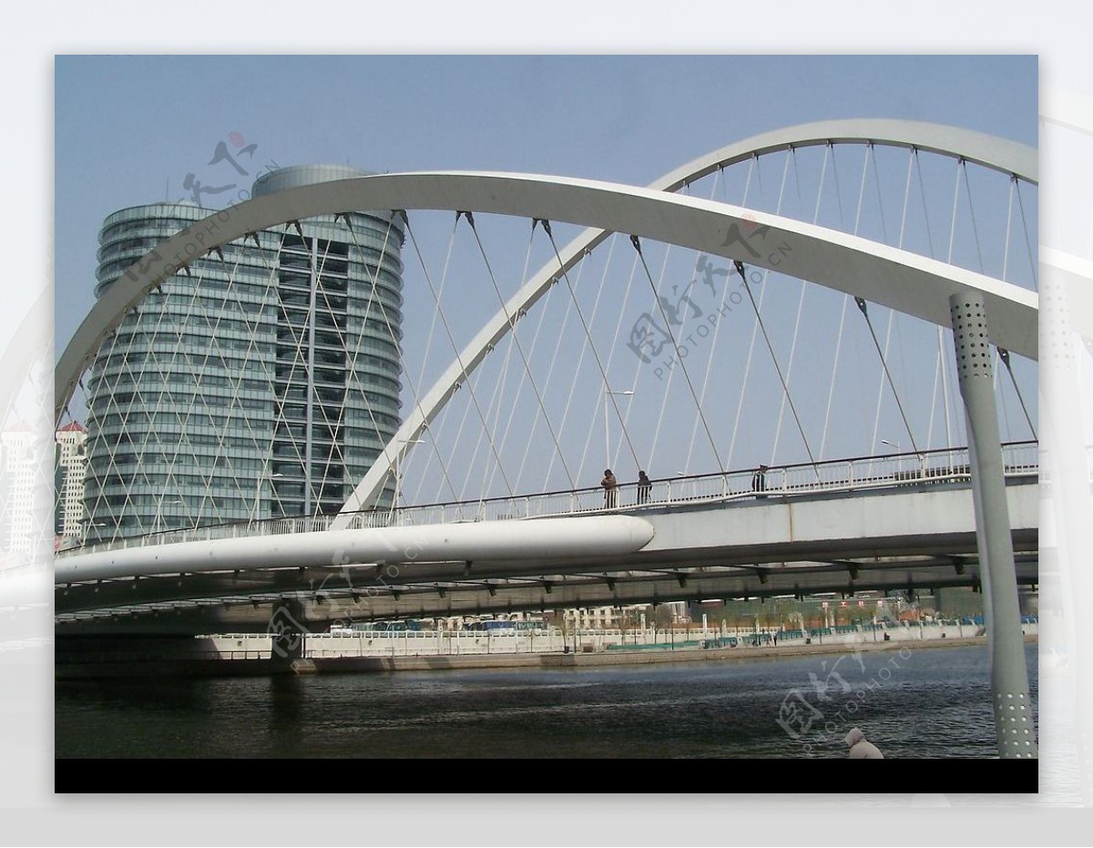海河上的大沽桥图片