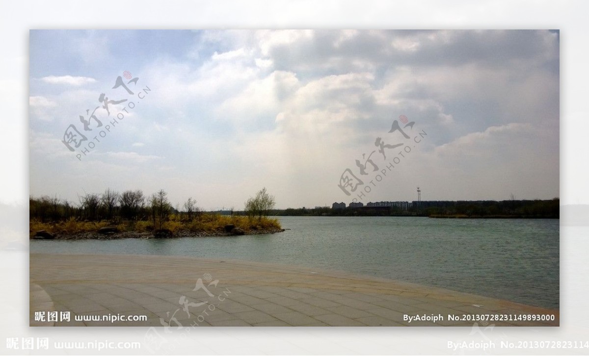 潍坊白浪河湿地公园图片