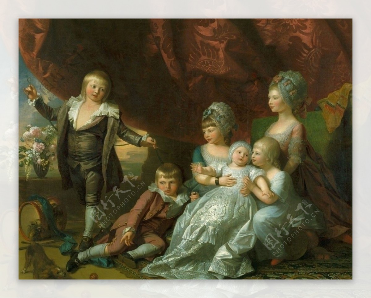 乔治三世的子女们图片