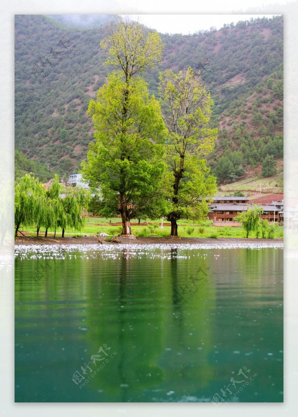 泸沽湖风光图片