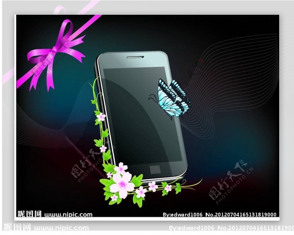 苹果IPHONE手机背景图片