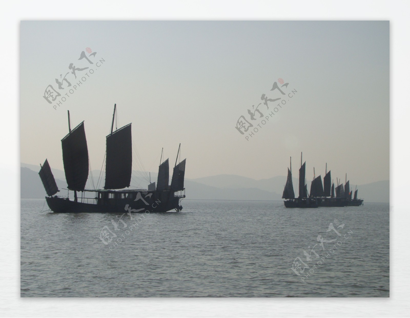 太湖古代战船图片
