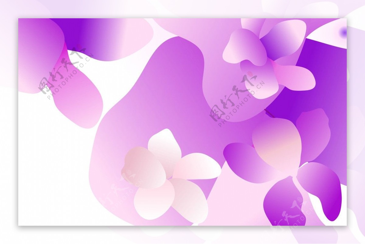 飞舞的紫色花瓣图片素材免费下载 - 觅知网
