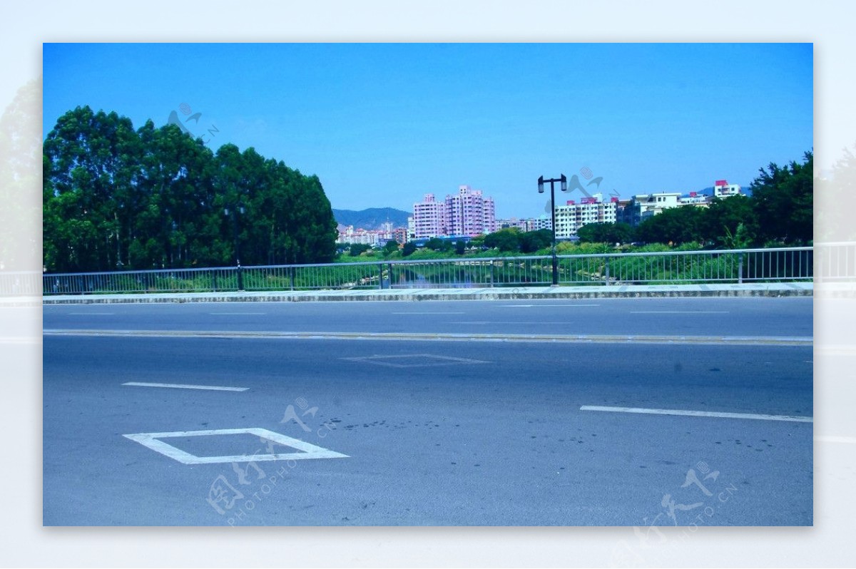 麒麟山水桥梁景观图片