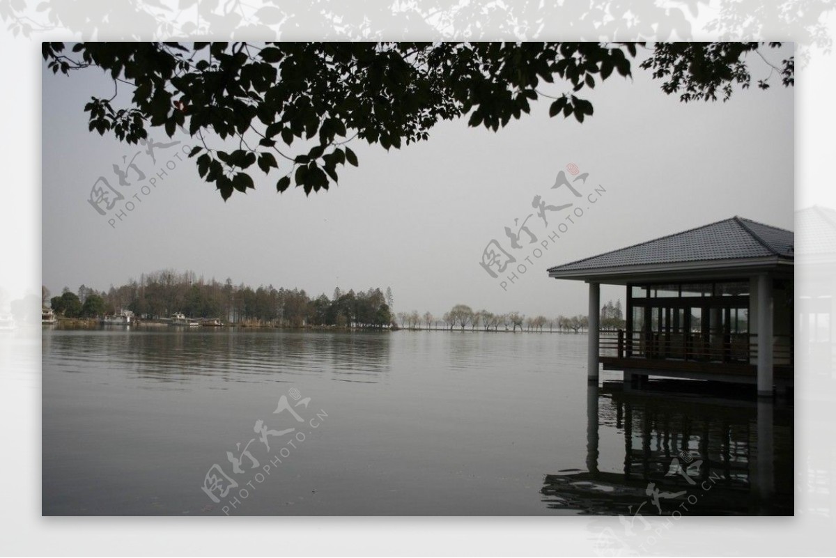 青山湖风光图片