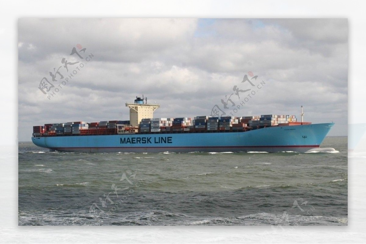 尤金马士基11000标箱集装箱运输船图片