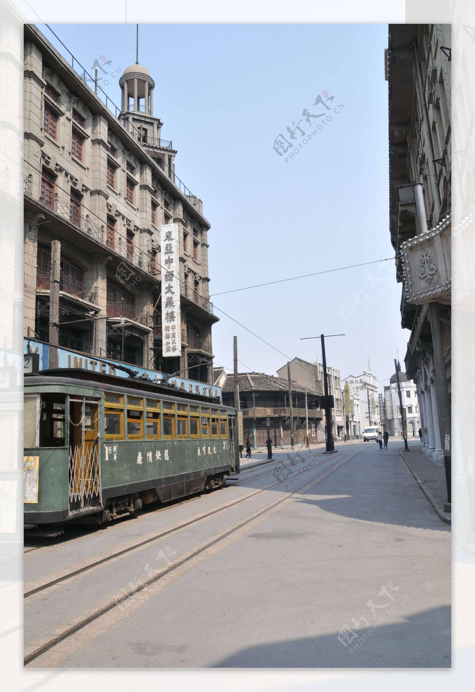 老上海轨车图片
