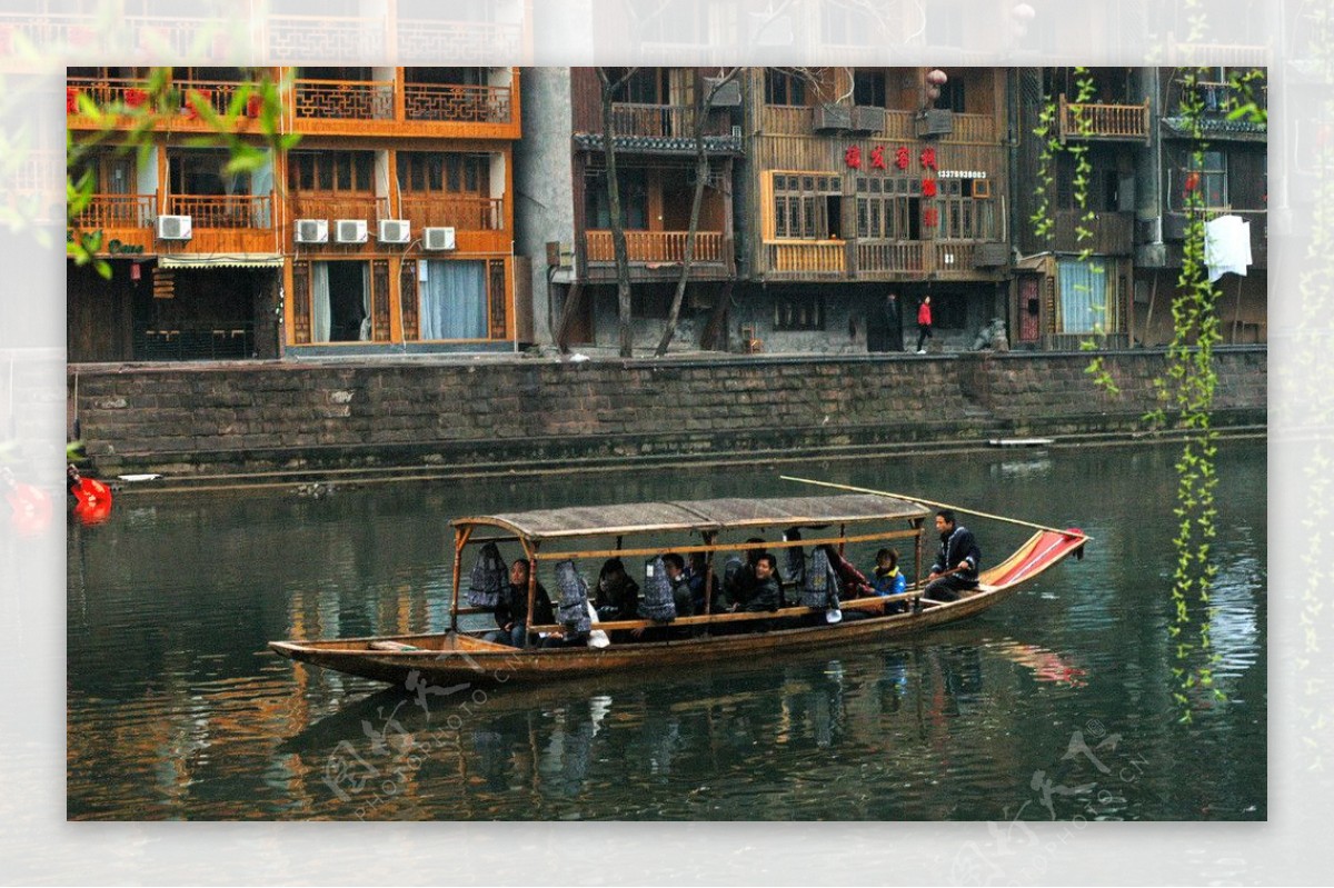 小镇景观图片