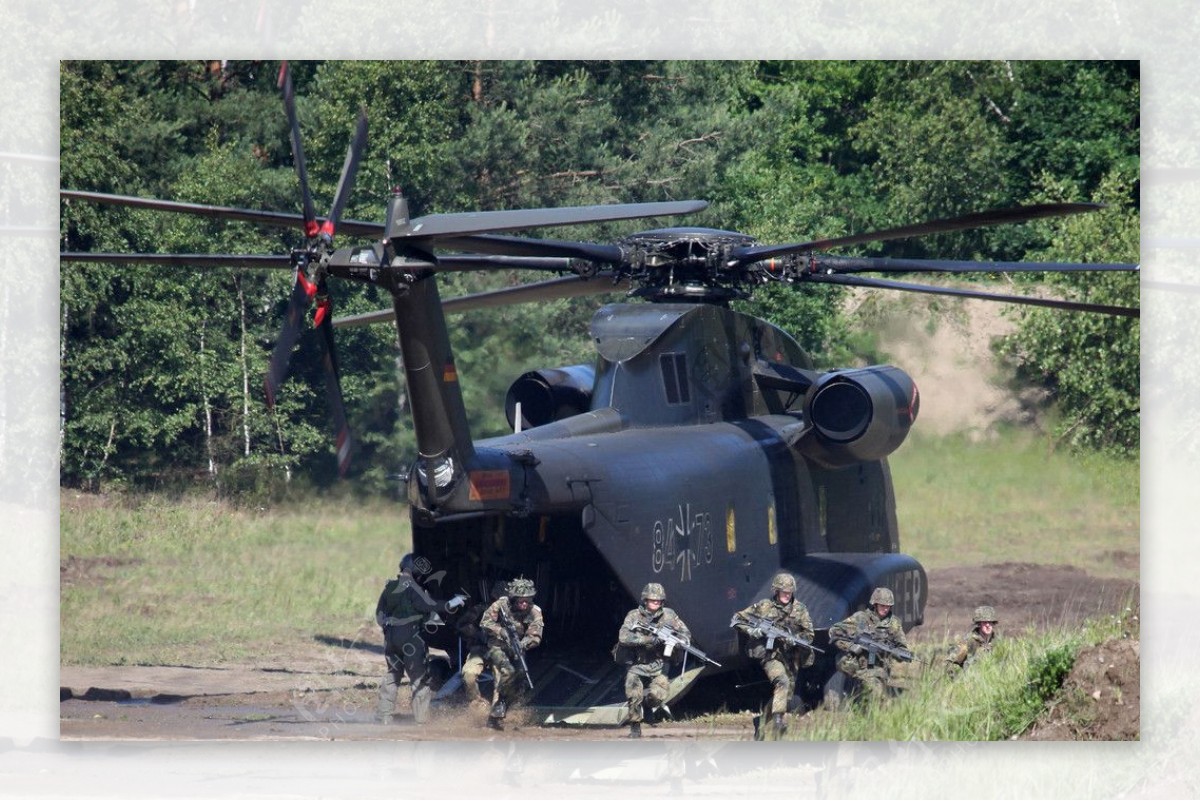 美军直升机图片