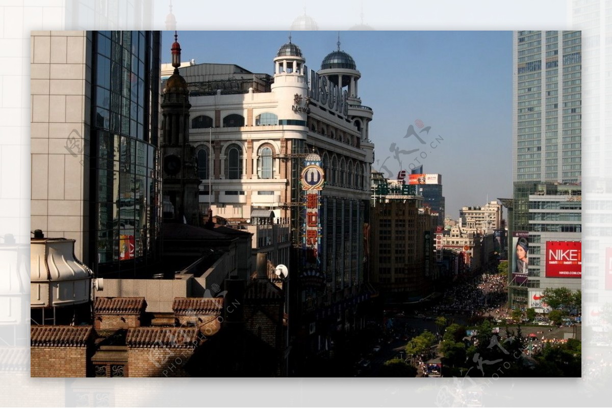 上海中华商业第一街南京路图片
