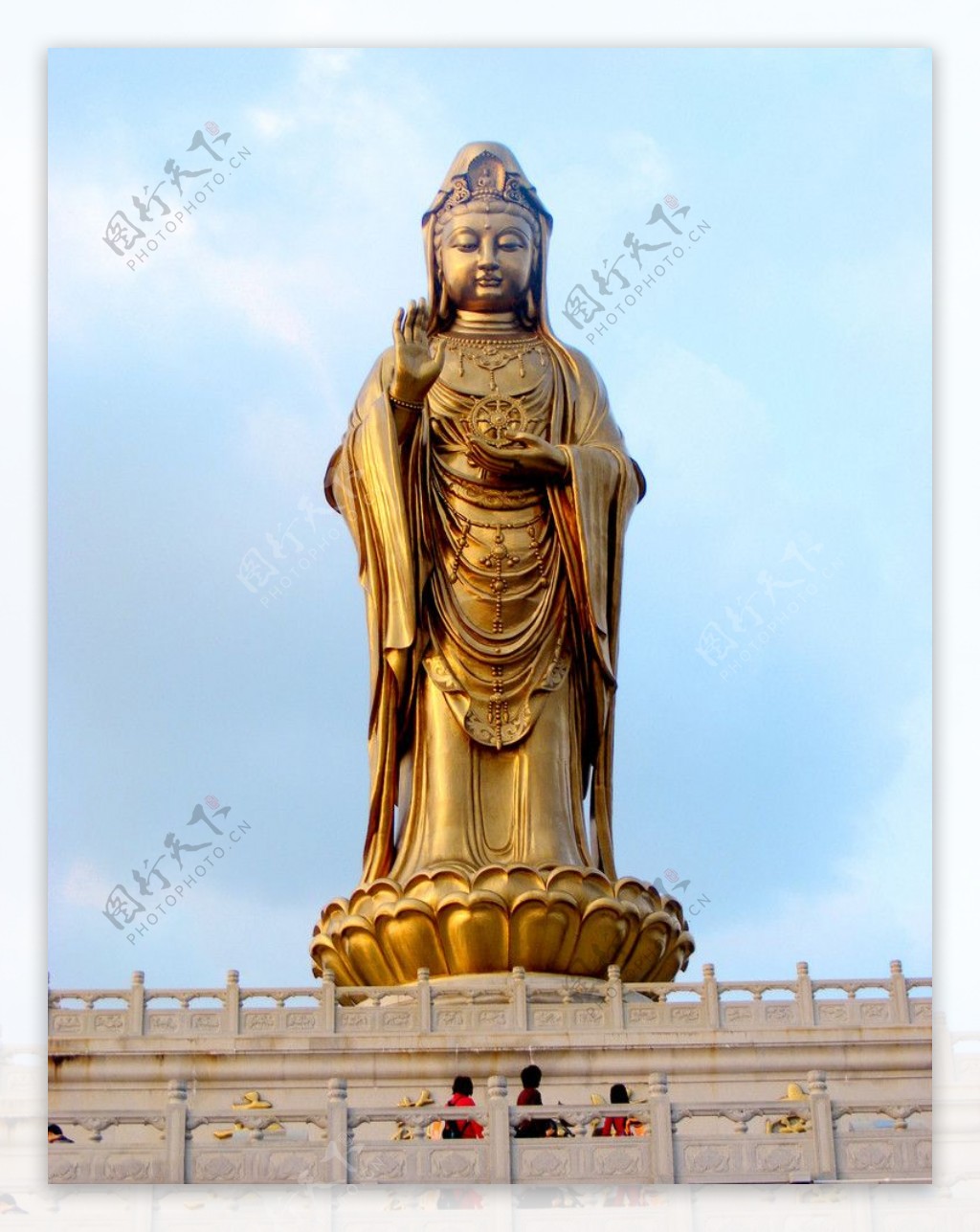 福建湄洲妈祖像图片