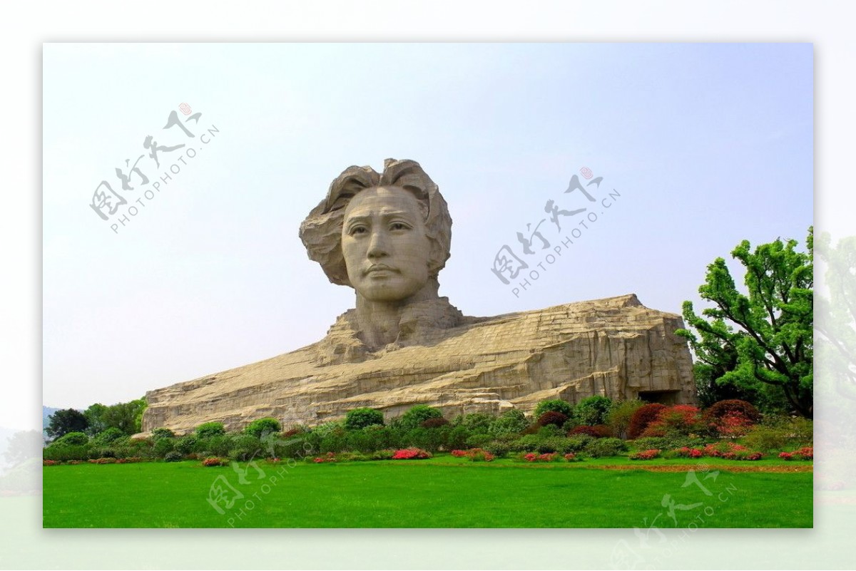 毛泽东雕塑图片
