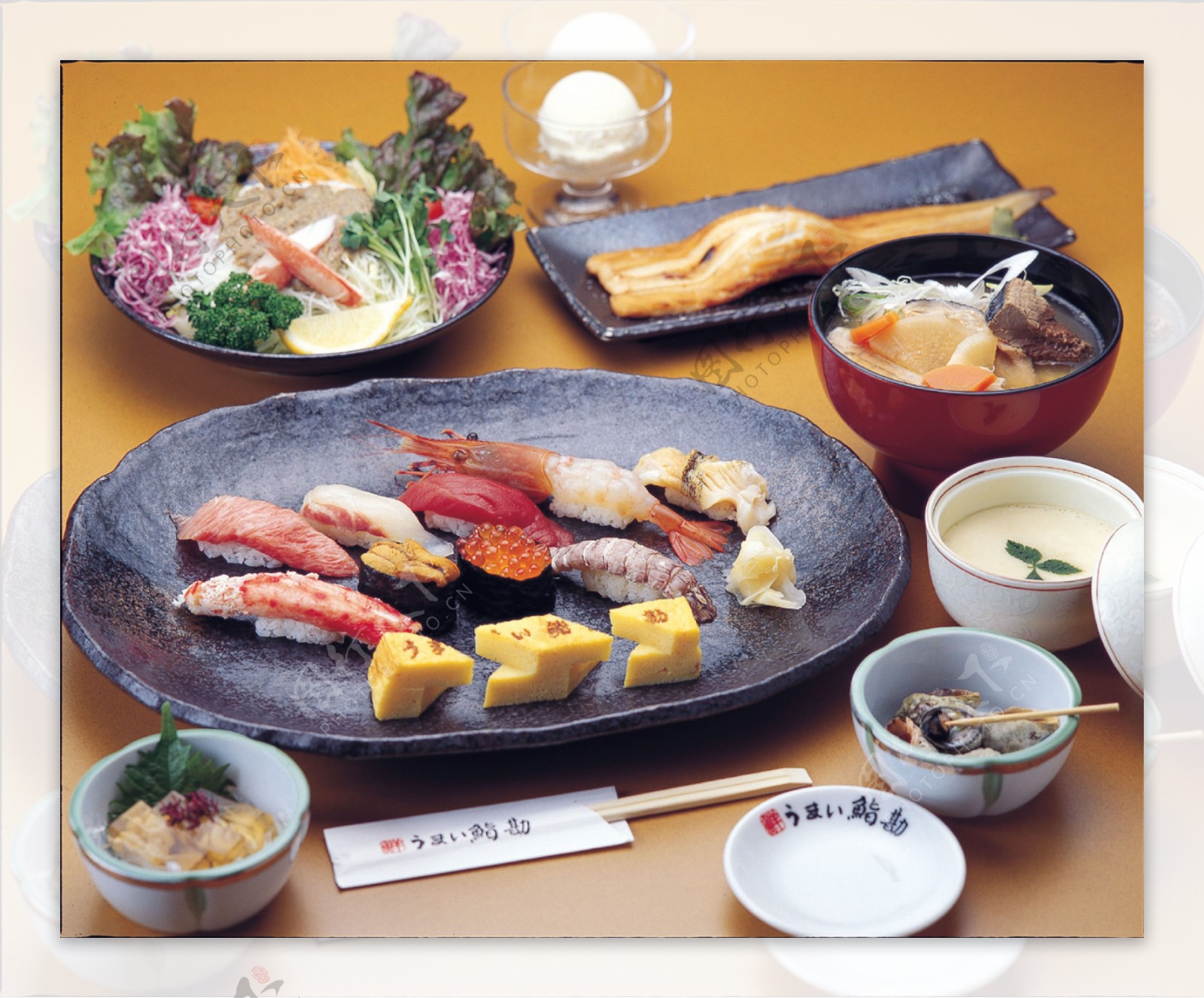 日式料理套餐摄影|摄影|产品摄影|一场阳光雨 - 原创作品 - 站酷 (ZCOOL)