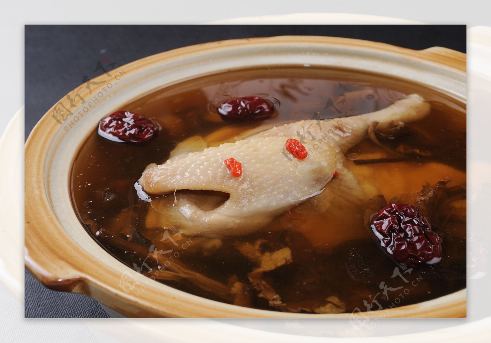 茶树菇鸡汤高清图片下载-正版图片501354104-摄图网