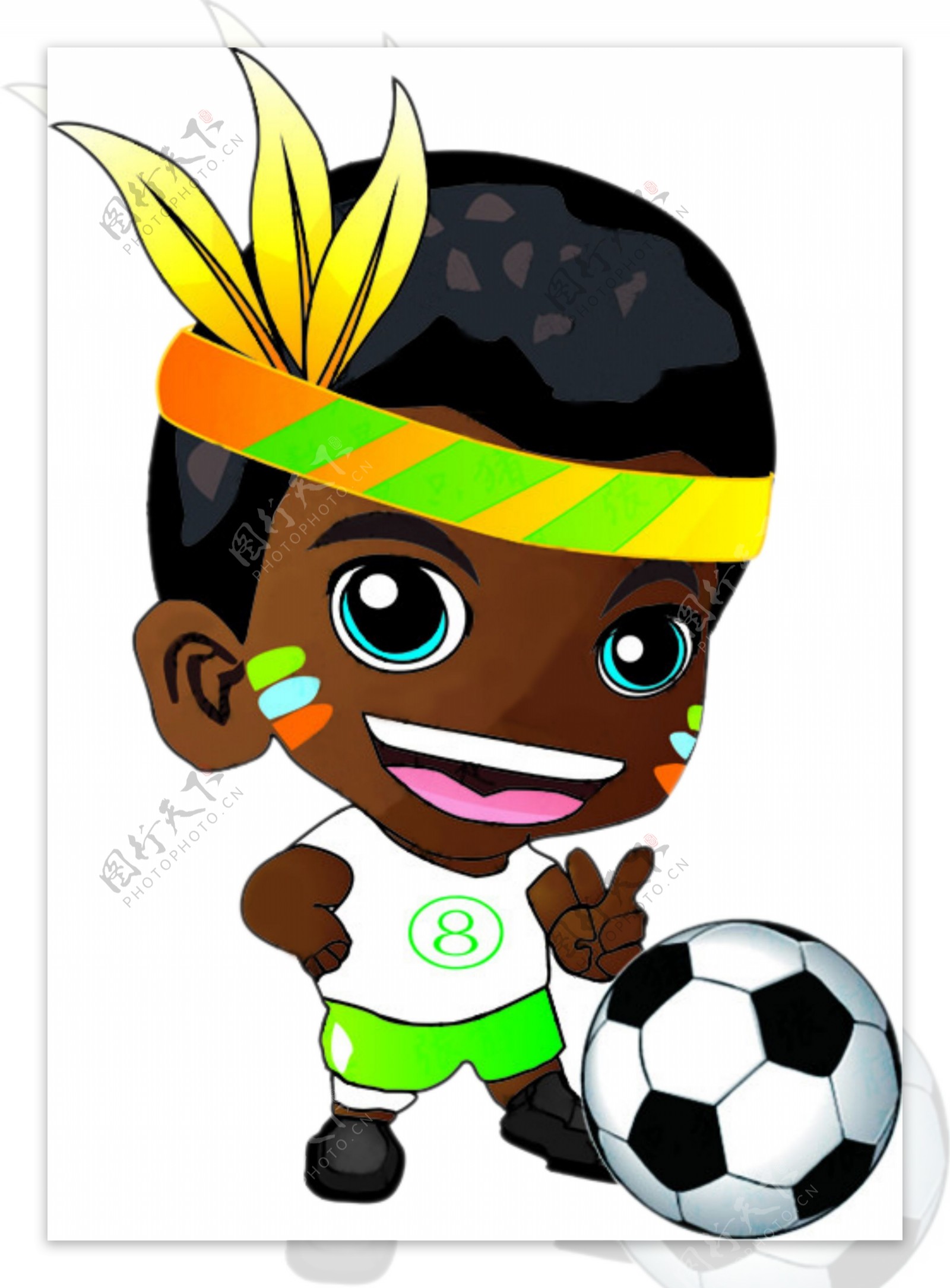 南非足球小子图片