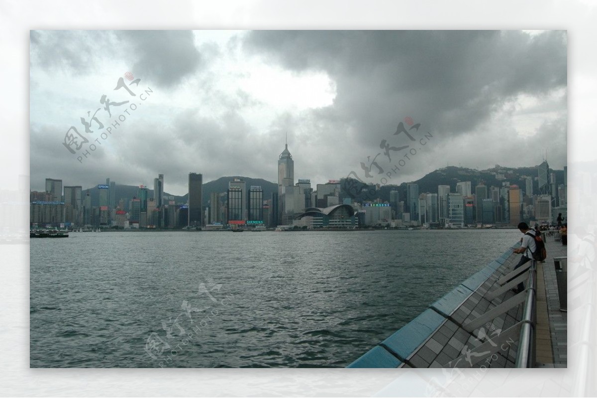 香港风光之维多利亚港图片