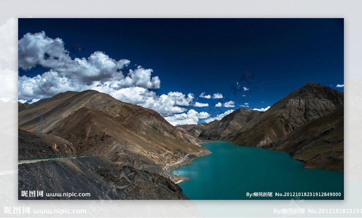 藏西藏迷人风景图片